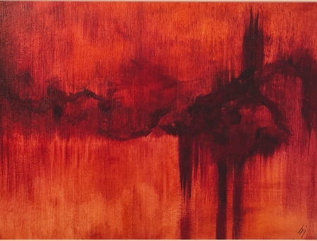 castle on the rhine by artist bj thornton